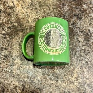 Green Cozumel Mexico Souvenir Mug
